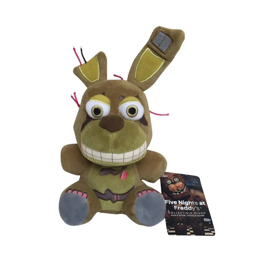 FNaf 18CM Plush Toys Bonnie Bear Foxy Cartoon Stuffed Dolls Freddy Kids Gifts Cute Game Doll