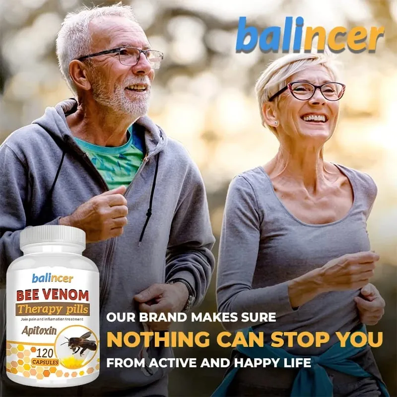 Premium Bee Venom Extract Capsules Immune Boosting Antioxidant Joint and Bone Supplement Non-GMO 120 Capsules — image 2