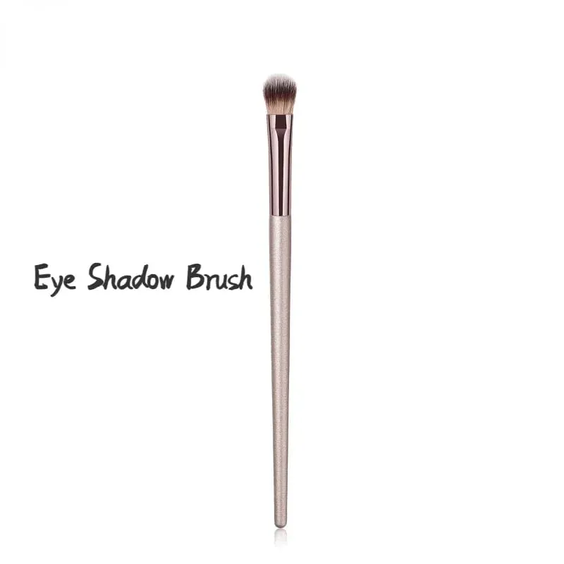 Champagne Colored Makeup Brushes Eye Shadow Eye Dark Circle Concealer Blending Cosmetic Brush Soft Brush for Women Makeup Tools