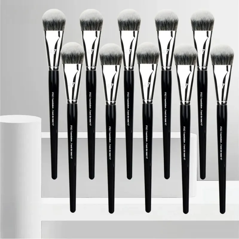 Professional Foundation Brush 47/52 Broom Head Liquid Foundation Shadow Repairing Brushes Women Face Base Makeup Beauty Tools