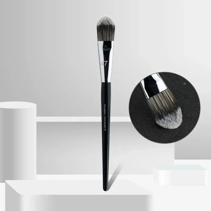 #52 Foundation Concealer Brush #47 Makeup Brushes Angled Broom Liquid Foundation Face Eye Shadow Makeup Tools brochas maquillaje