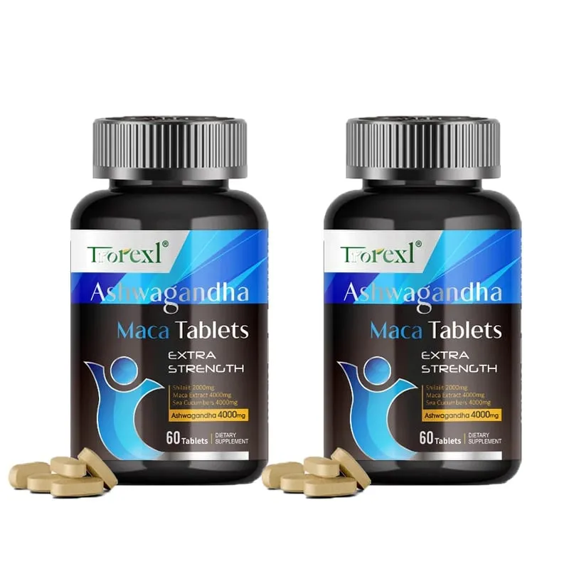 Ashwagandha Capsule Supports Reproductive Health Natural Energizer Male Enhancing Supplement
