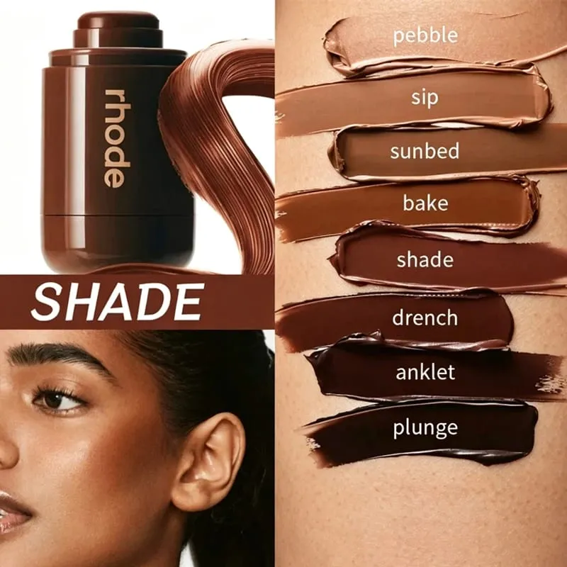 Contour Bronzer Stick Non-fading Waterproof Pocket Blusher LipBoost Lip Gloss Moisturizing Colada Lipstick Eye Patch — image 12
