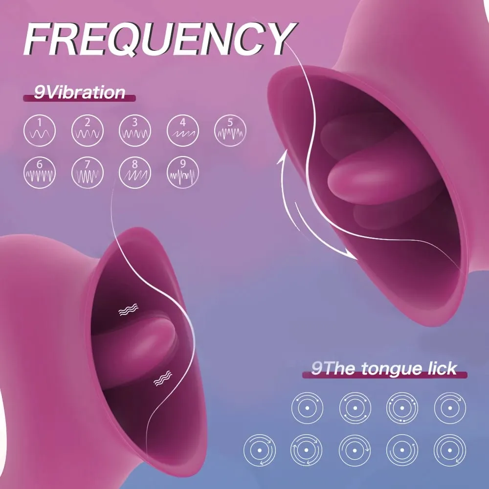 Vrouwelijke Vibrator G-Spot Dildo Clitoris Tepel Stimulator Orale Tong Kut Vagina Seksspeeltje Vrouwen Geschikt voor 18+