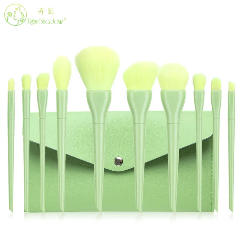 1Pcs Makeup Brush Set with Storage Bag Soft Synthetic Brushes for Foundation Powder Eyeshadow Blush Full Face Daily Travel Makeu — image 9