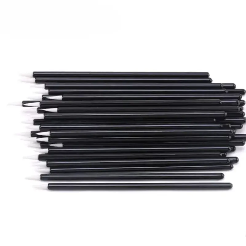 50/100pcs Eyeliner Brushes Eyelash Eyeshadow Applicator For Nail Art Painting Pen Tool Eye Lash Wands Makeup Accessories