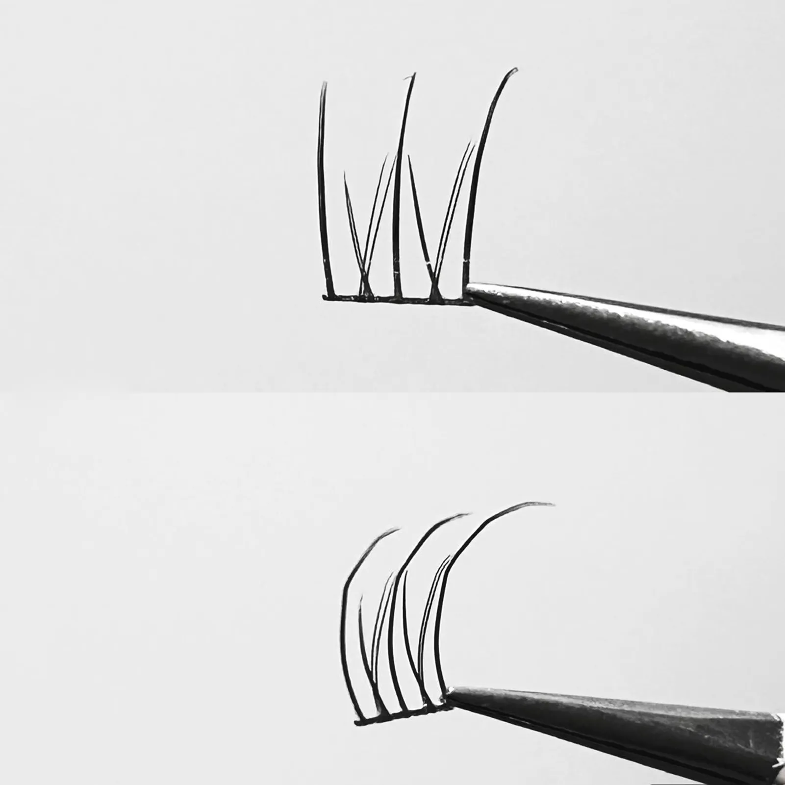DIY False Eyelashes Natural Look Soft Lightweight 3D Fluffy Lashes Cruelty Free Reusable Eye Makeup Accessories for Women