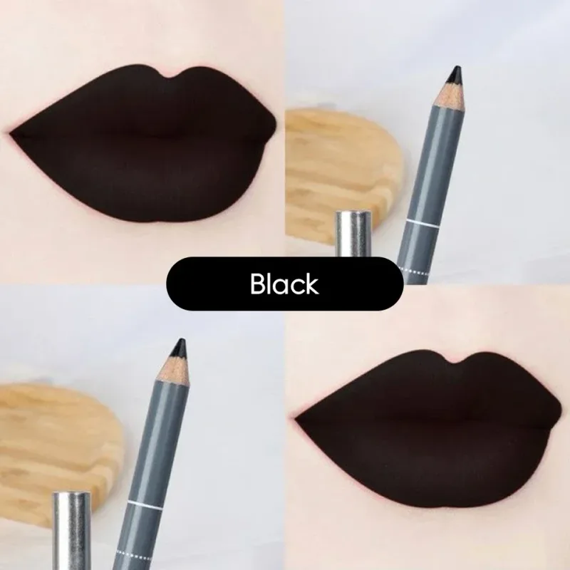 Waterproof Lip Liner Matte Nuede Red Long Lasting Makeup Pens Non-stick Cup Lipstick Women Party Makeup Lip Cosmetics