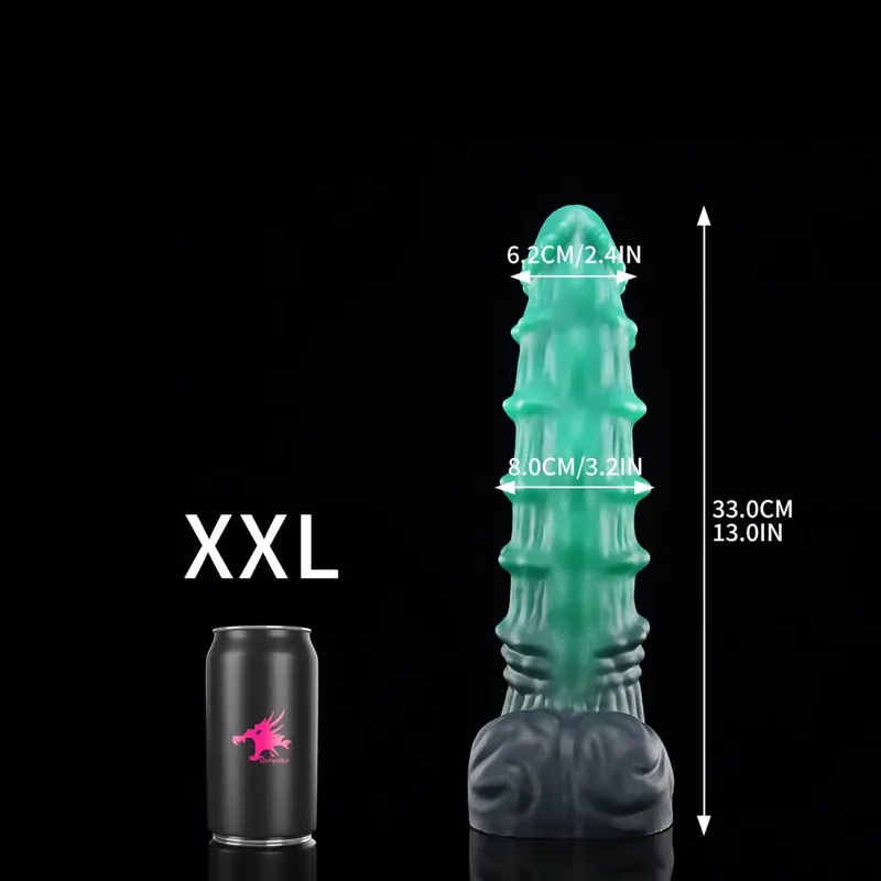 Nothosaur MEPHISTO Animal Dog Knot Big Dildo Horse Penis Bumpy Stimulate Fantasy Sex Toys For Women Prostate Massage Anal Plug