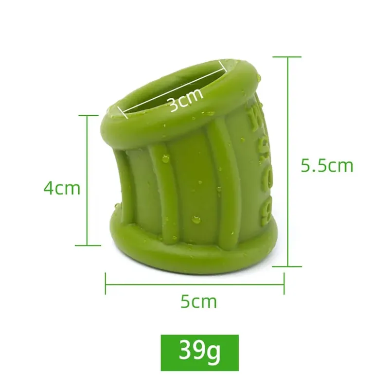 Soft Liquid Silicone Stretchable Scrotum Bondage Penis Ring Ball Stretcher Men Ejaculation Delay Cock Ring Chastity Cage Sex Toy