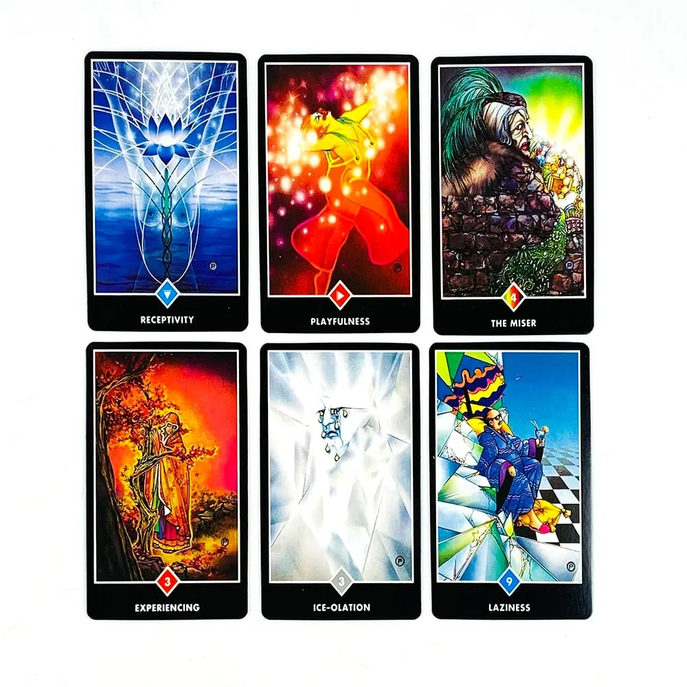 Tarot Cards A 79 Exquisite Deck Oracle English Visions Divination Borad Playing Games Perfect For Christmas and New Year Gift