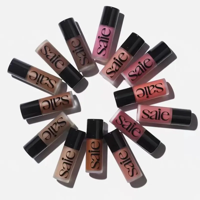 Saie Moisturizing Face Liquid Highlighter Bronzer Contouring Cream Highlight Shimmer Shine Illuminator Easy To Apply Makeup — image 2