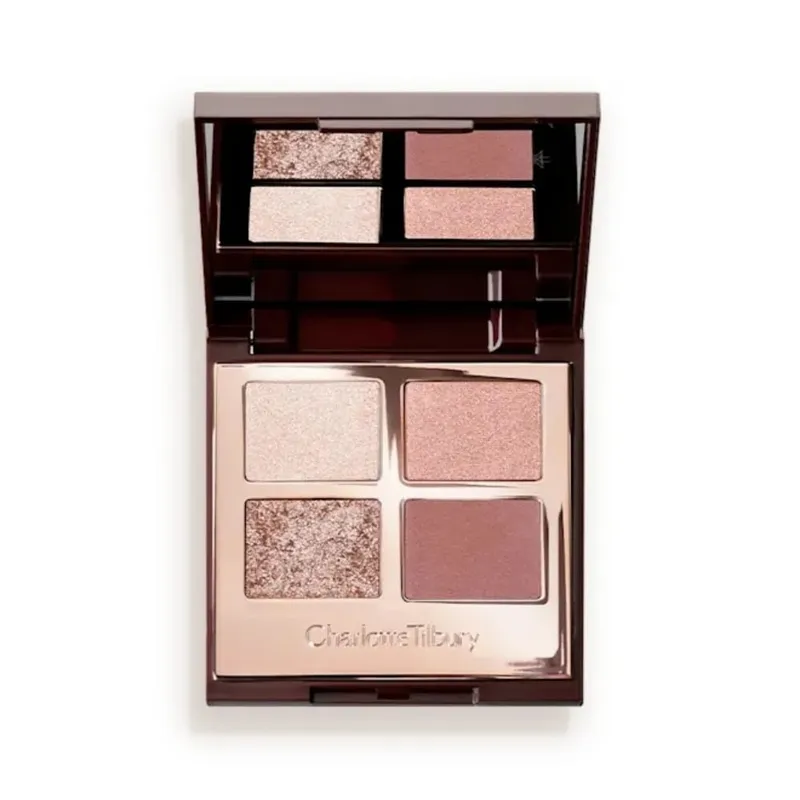 Charlotte Tilbury Eye Shadow Disk Love 2-Colors Powder Blusher Star Pink Powder Blusher Highlight 6-colors Super Nudes Easy Eye