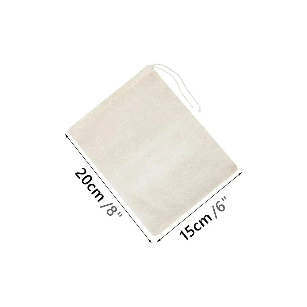 1/5Pcs Reusable Nut Milk Bags Strainers Unbleached Nylon Cheesecloth Bag Food Cheese Yogurt Filter Kitchen Fine Mesh Strainer