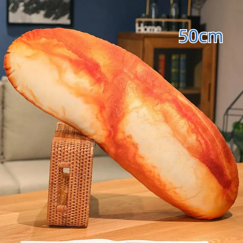 20/50cm Long Bread Pillow Stuffed Like Real Sesame S Cheese Denmark Toast Chopped Green Onion Sleeping Hug Support Leg Gift