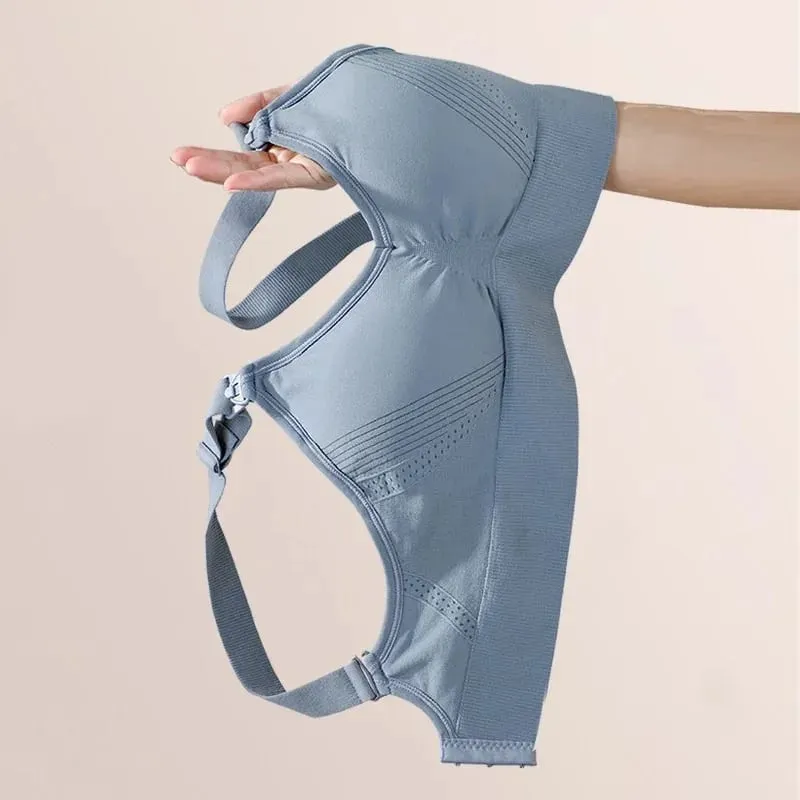 1pcs Maternity Nursing Bras Pregnant Women Skinny Breastfeeding Clothing Underwear Female Breathable Push Up Bra