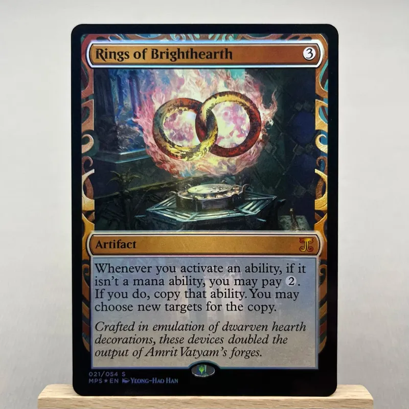 MPS FOIL2-01 TCG Cards for Home Play Proxy Sol Ring Mana Crypt Mox Opal the Mana Vault Chrome Mox Sword of — image 40
