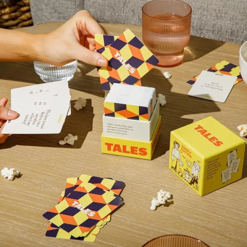 Communication Question-and-answer Card Couples Dating Family Gathering Chatting Interactive Board Game Card.