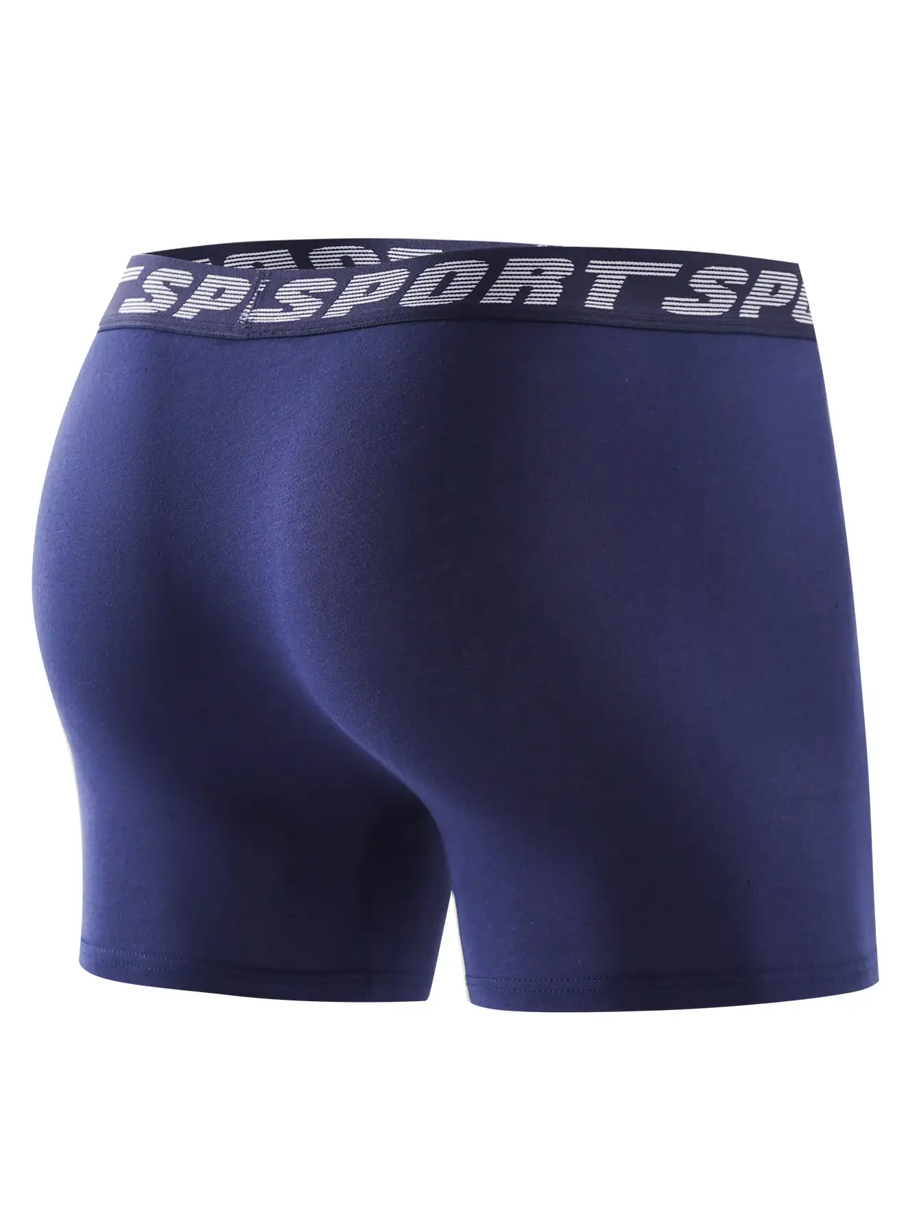 8pcs Men's Underwear Skin-friendly Comfortable Men's Long Boxer Briefs Trendy Fashionable Simple Athleisure Classic Men's Pants — image 12