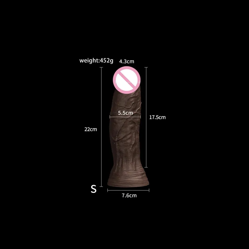 Various Size Huge Realistic Dildo Penis Big Dick Strong Suction Cup for Women and Men Adult Masturbation Sex Toy G-spot Clitoris — image 9