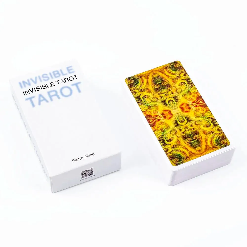 Invisible Tarot 78 Blank Cards Create Your Own Tarot Deck Fate Divination FortuneTelling Card Games Party Board Game 10.3*6cm