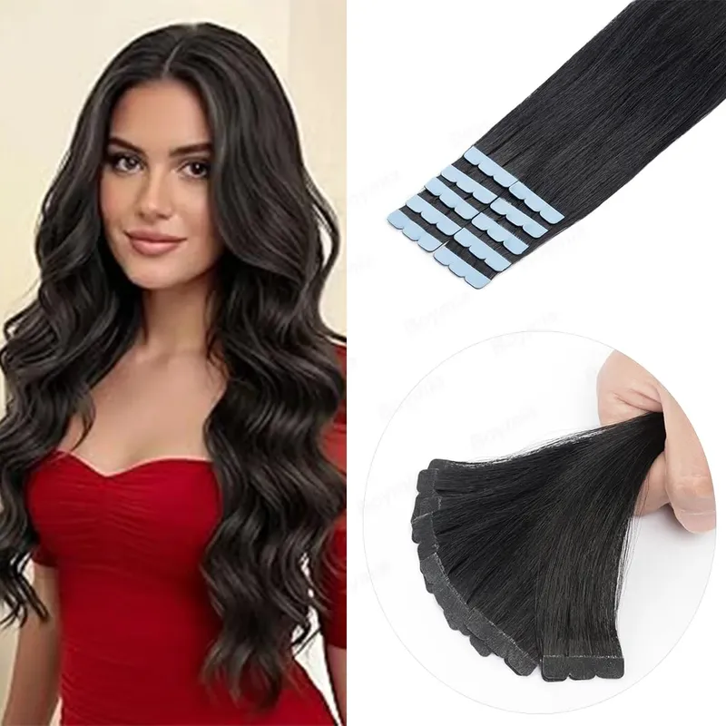 Mini cinta de cabello humano en extensio