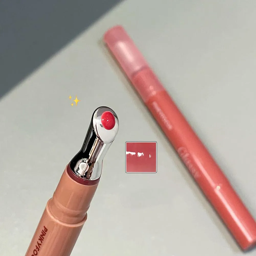 Lip Gloss Vitamin E Lip Serum Hydrating & Plumping Tinted Lip Gloss Moisturizing Lip Balm For Glossy Sheer Smooth Lips