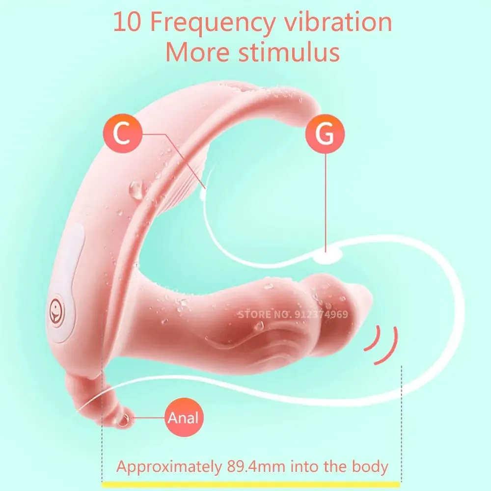 Remote Control Vibrator Egg for Women Clitoris Stimulator Dildo Female Masturbation Wearable Panties Vibrating Adults Sex Toys