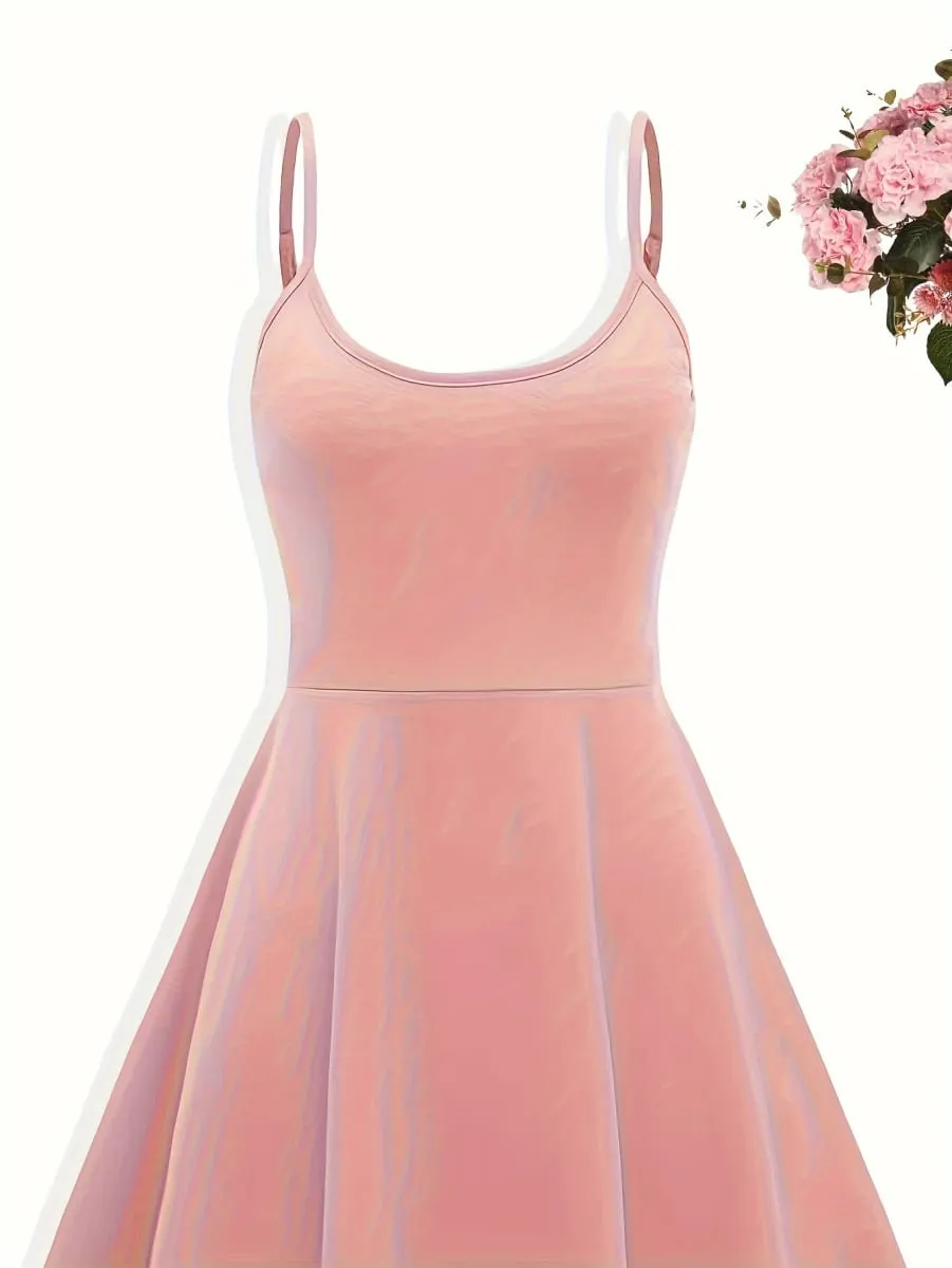 2025 Summer and Autumn New Casual Fashion Women's Strap Dress