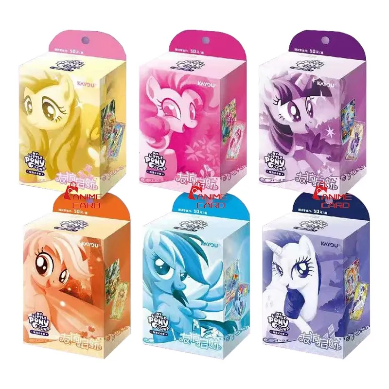 Genuine My Little Pony Card 40th Anniversary Limited Friendship Eternal Card Rare SC SGR Cards Toy Gift Princess Card