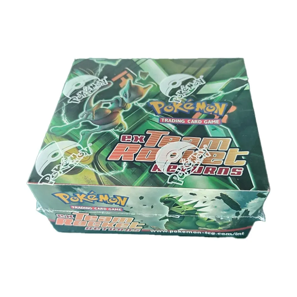 Pokemon EX Team Rocket Returns Booster Box PTCG Cards board game Collection Anime Booster Pack Blind Cards PKM Toy Gifts — image 7