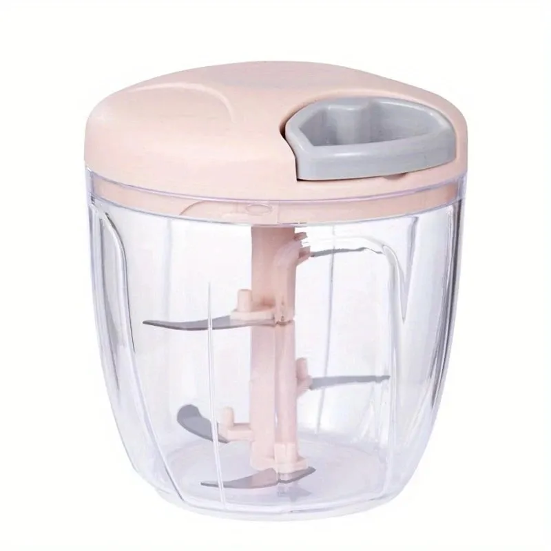 Garlic Mincer Hand Cutter - Hand Pull String Food Processor Vegetable Chopper - for Onion Ginger Fruits Nuts Dishwasher Safe — image 13