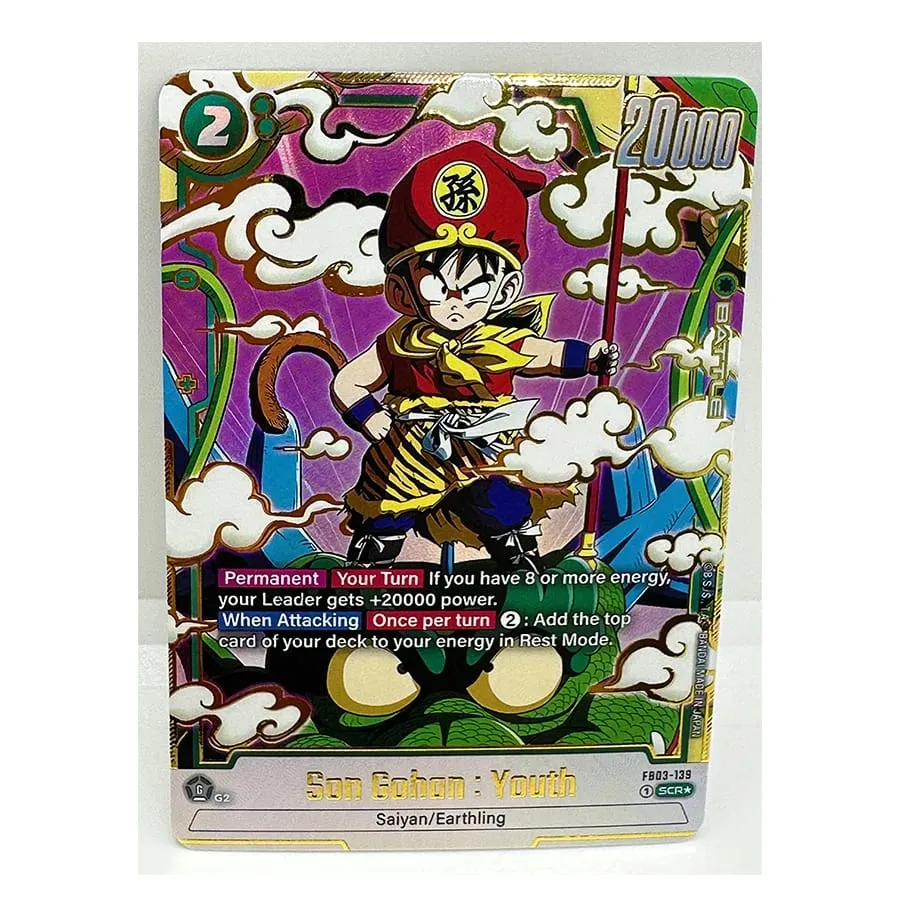 Super Card Game Fusion World Saiyan Goku Broli Toys Hobbies Hobby Collectibles Game Collection Anime Cards