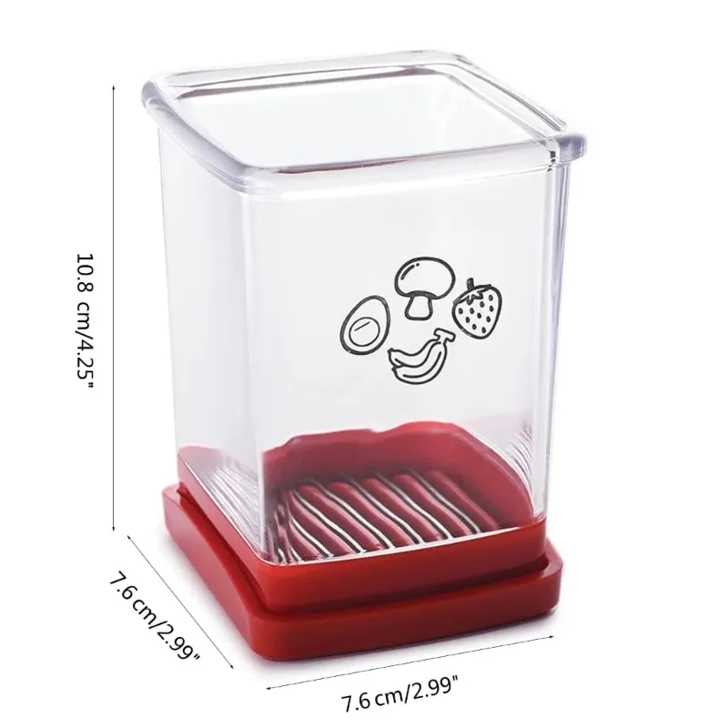 Kitchen Speed Cup Slicers Cutter Fruit Tool for Eggs Fruit Vegetable Appetizer