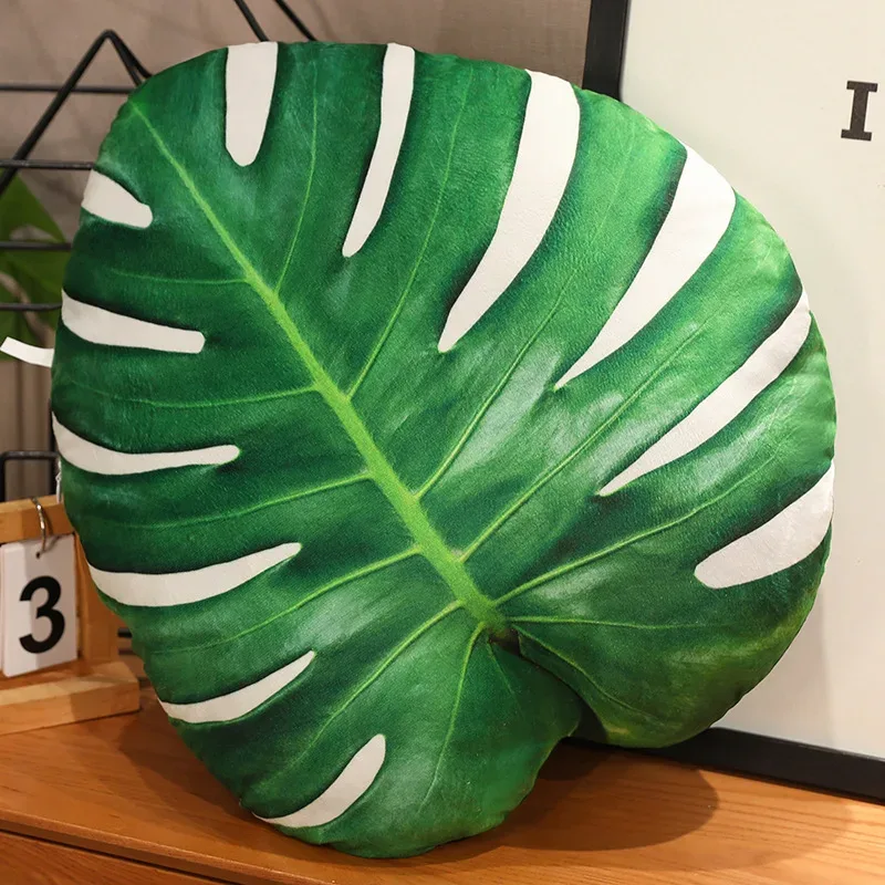 Creative Plant Leaves Plush Toys Maple Leaves Ginkgo Stuffed Dolls Small And Fresh Sofas Cushions Room Decor Exquisite Gifts