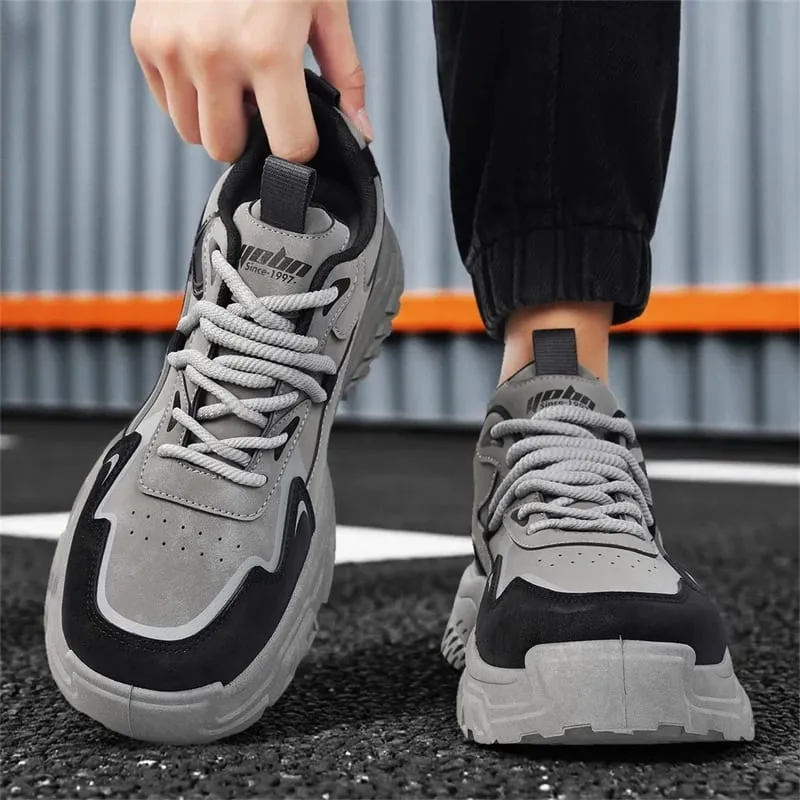 Scarpe da ginnastica robuste quattro stagioni traspiranti leggere scarpe da passeggio casual per esterni moda scarpe da corsa sportive con suola morbida scarpe da tavola