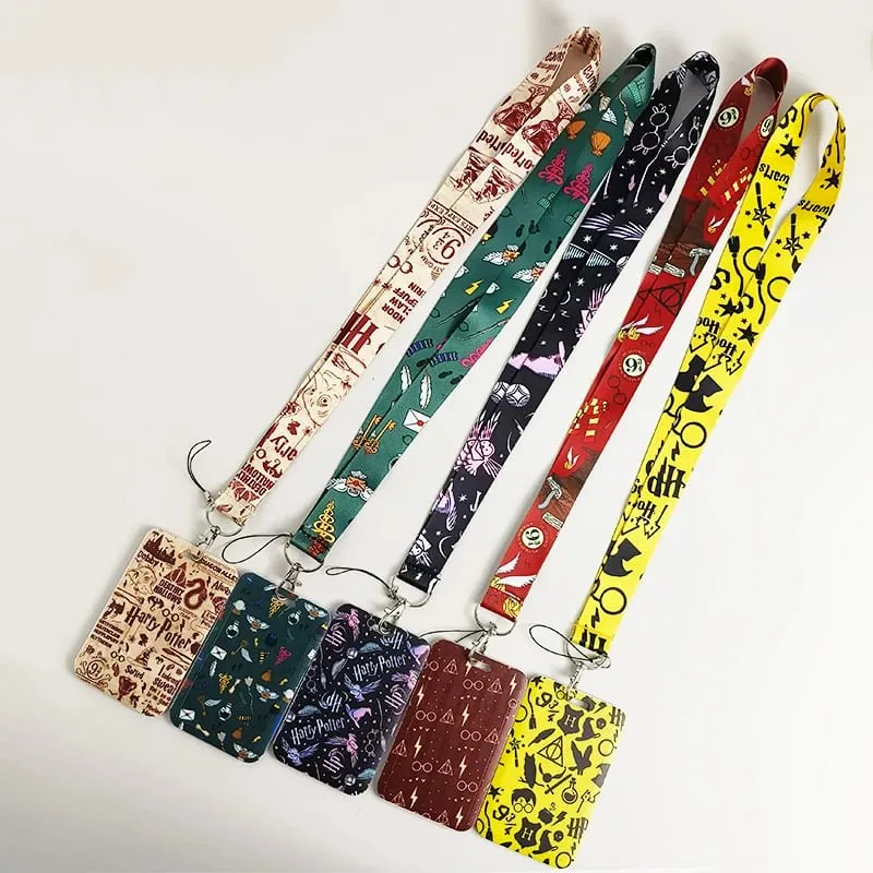 Credential Holder American Anime Lanyards for Key Neck Strap For Card Badge Gym Keychain Keyring Accessories Gifts — image 1