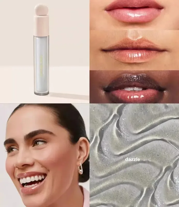 Sparkling Lipstick Lip Blam Lasting Moisturizing Makeup Soft Pinch Tinted Lip Oil Stain Lip Gloss Happy Hope Wonder