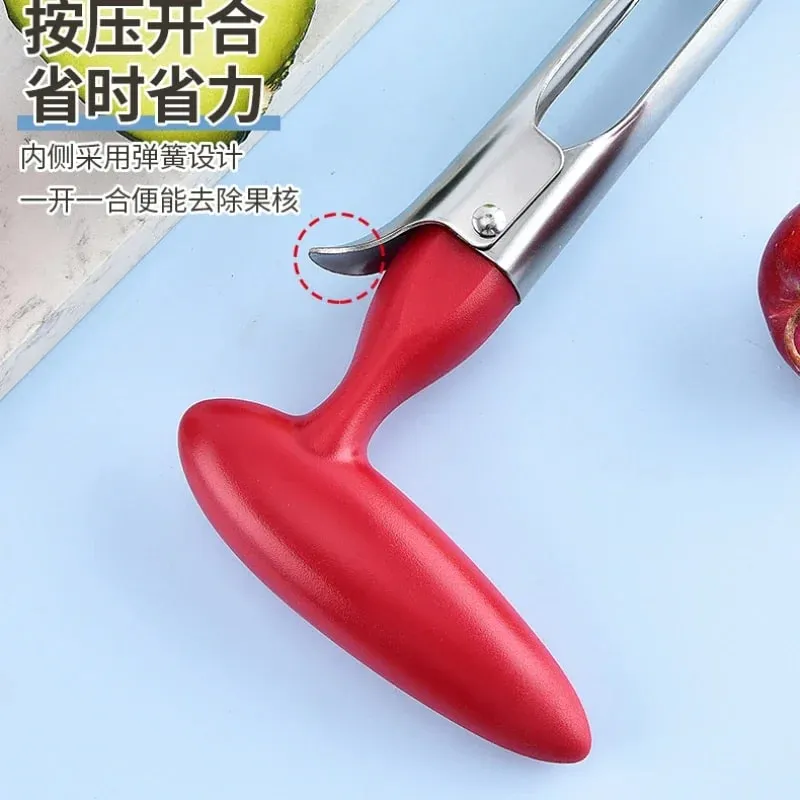 Premium Apple Corer Stainless Steel Apple Pears Core Remover Tool Fruit Cutter Seeder Slicer Knife Kitchen Vegetable Tools