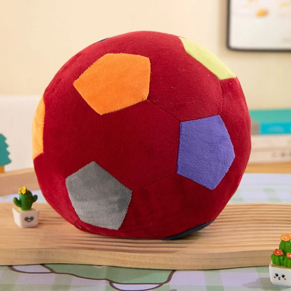 Creative Simulation Basketball High Quality Stuffed Sports Ball Stuffed 22cm Soft Football Pillow Girl Boy