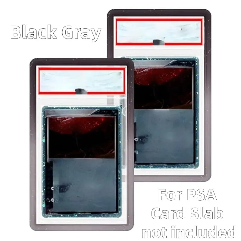 Gradient Silicone Bumper Case Guard Protector Display Sleeves Skin TPU for PSA 35PT Graded Card Slab Sports Game Storage Holder — image 5