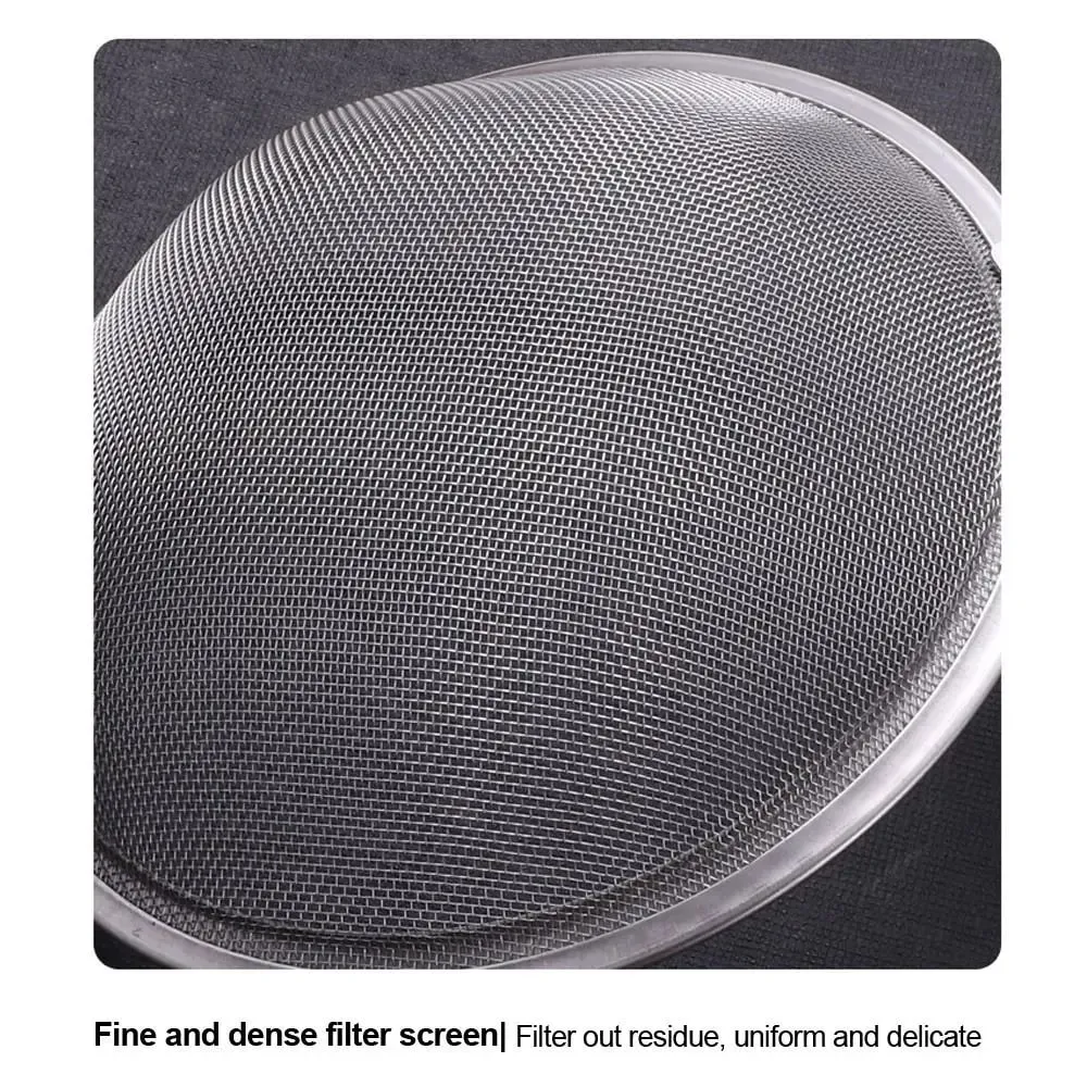 Multi-functional Fine Mesh Strainers Oil Strainer Skimmer Stainless Steel Filter Spoon Oil Colander Flour Colander Sifter