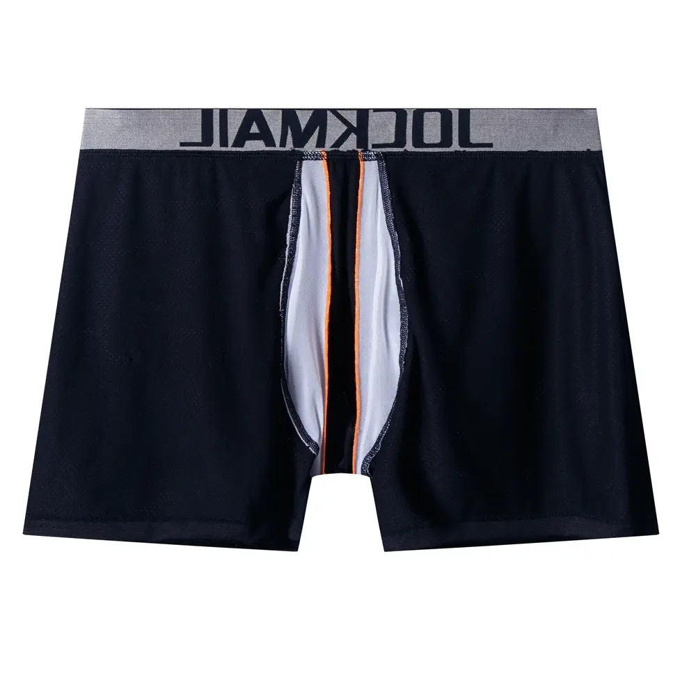 Intimo da uomo sexy Boxer da uomo 3D Custodia a forma di amaca Progettato Pannelli in rete traspirante Boxer da uomo Tronco Mutande maschili