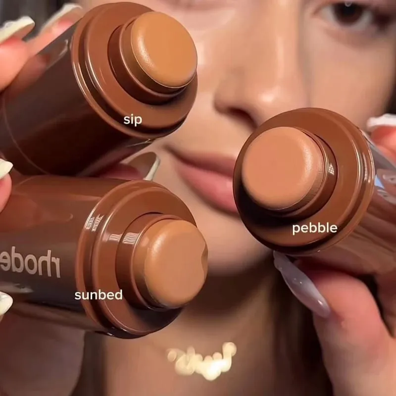 New Arrival Pocket Bronze Coutour Stick Face Blush Cheek Long Lasting Hydrating Face Highlighter Blush Bronzer Sculpting