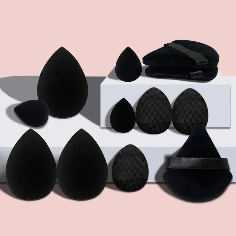 12pcs Small medium and large combination set Makeup Puff Essential for beginners