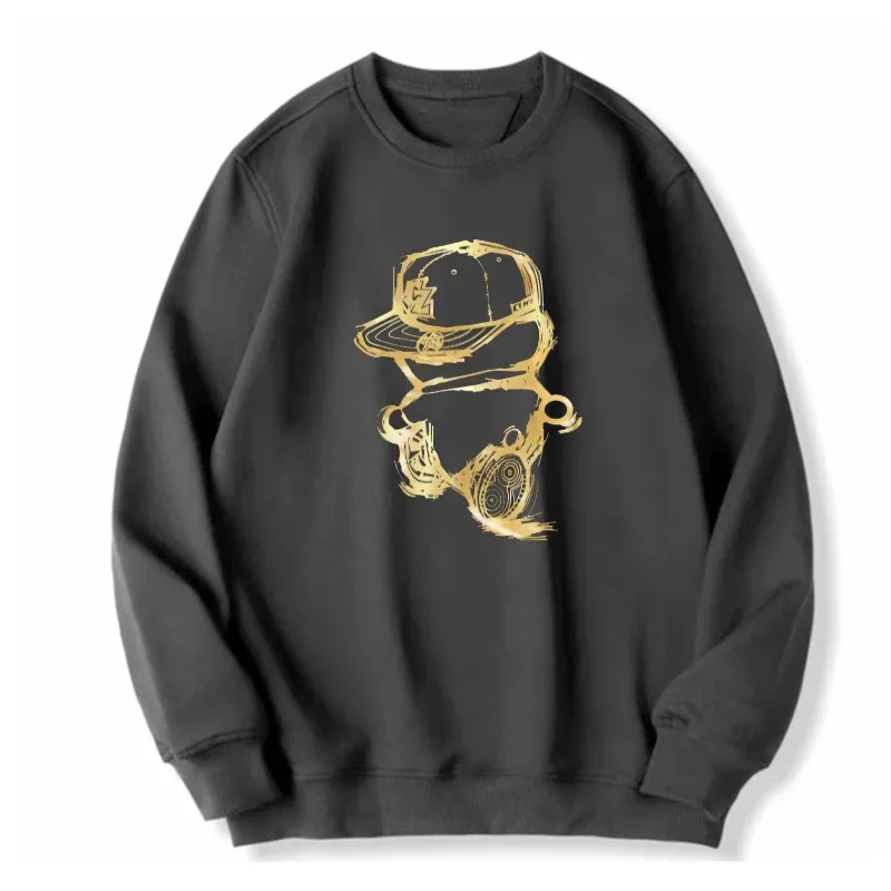 Sweatshirt Pullovers Men Oversized Sweater Plus Size 6XL 7XL 8XL Man Round Neck Long Sleeve Printed Loose Tops Big Size Clothing