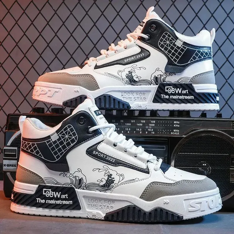 Skateboarding Shoes for Men Male Running Breathable Sports board White Shoes Sneakers Men Shoes Brand Casual Shoes for Men