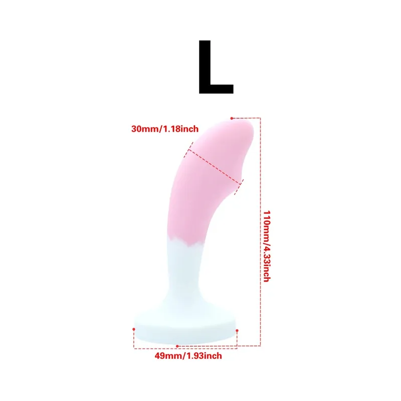 Silicone Anal Plug G-point Massage Gem Crystal Base Butt Plug Anal Masturbation Stimulator Anal Dilatancy Dildos Adult Sex Toys