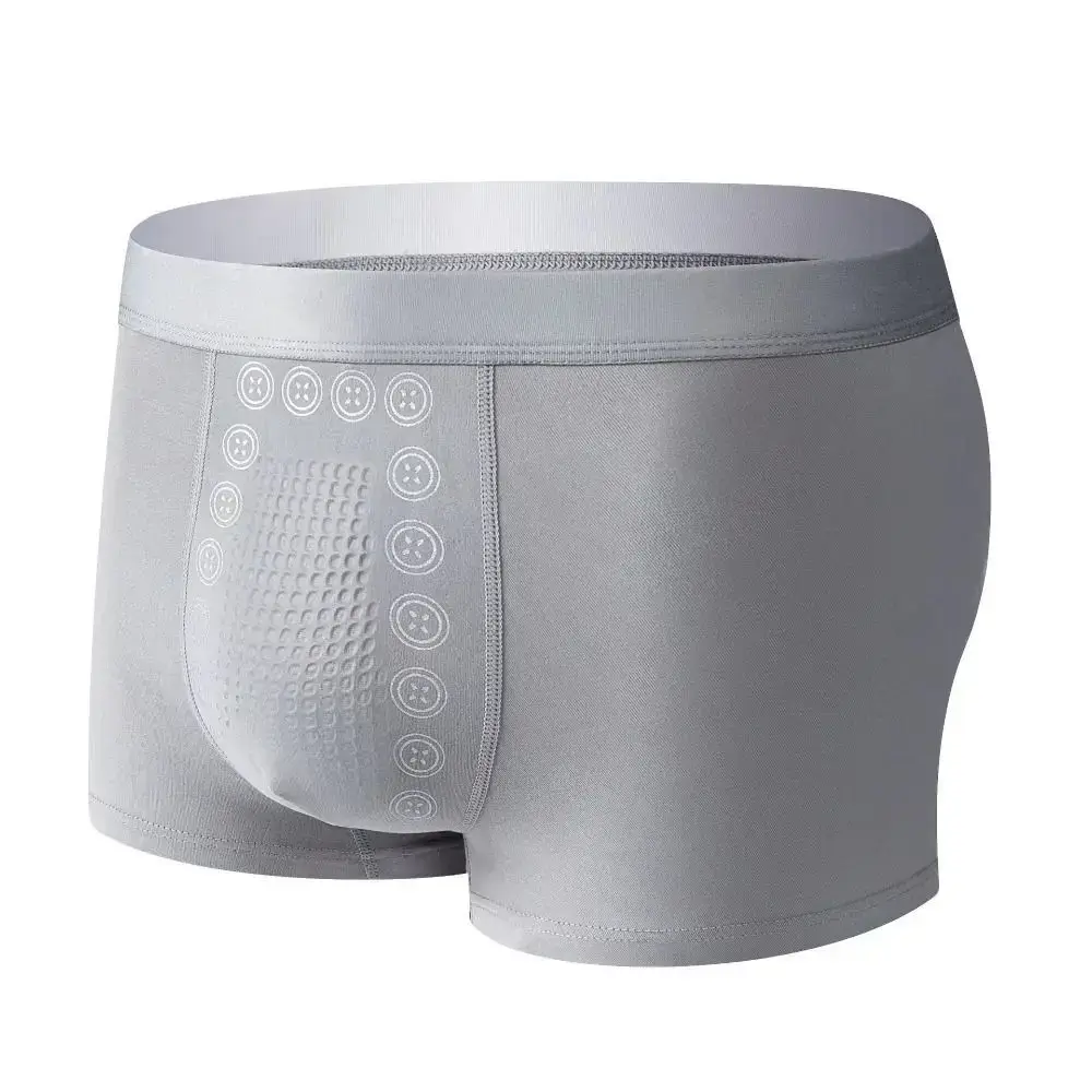 Polyester Men's underwear Stretchable Fiber Magnetic therapy Men's boxers Comfortable Briefs for Casual use