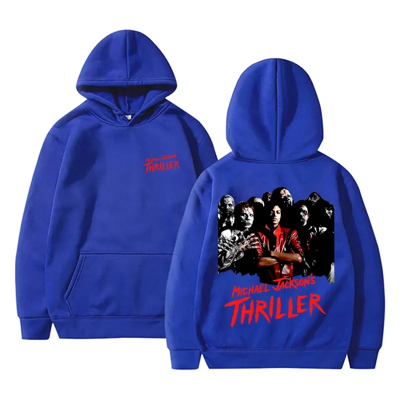 2026 new Classic Vintage Michael Jackson Thriller Hoodie Men Women Retro Gothic Rock Horror Sweatshirts Men's Punk Streetwear
